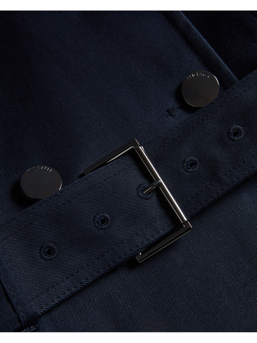 robbii - lichtgewicht waterafstotende trenchcoat met riem