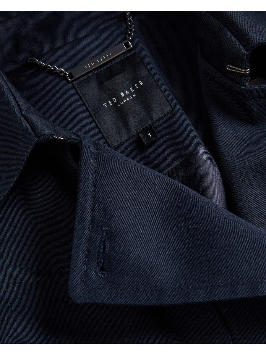 robbii - lichtgewicht waterafstotende trenchcoat met riem