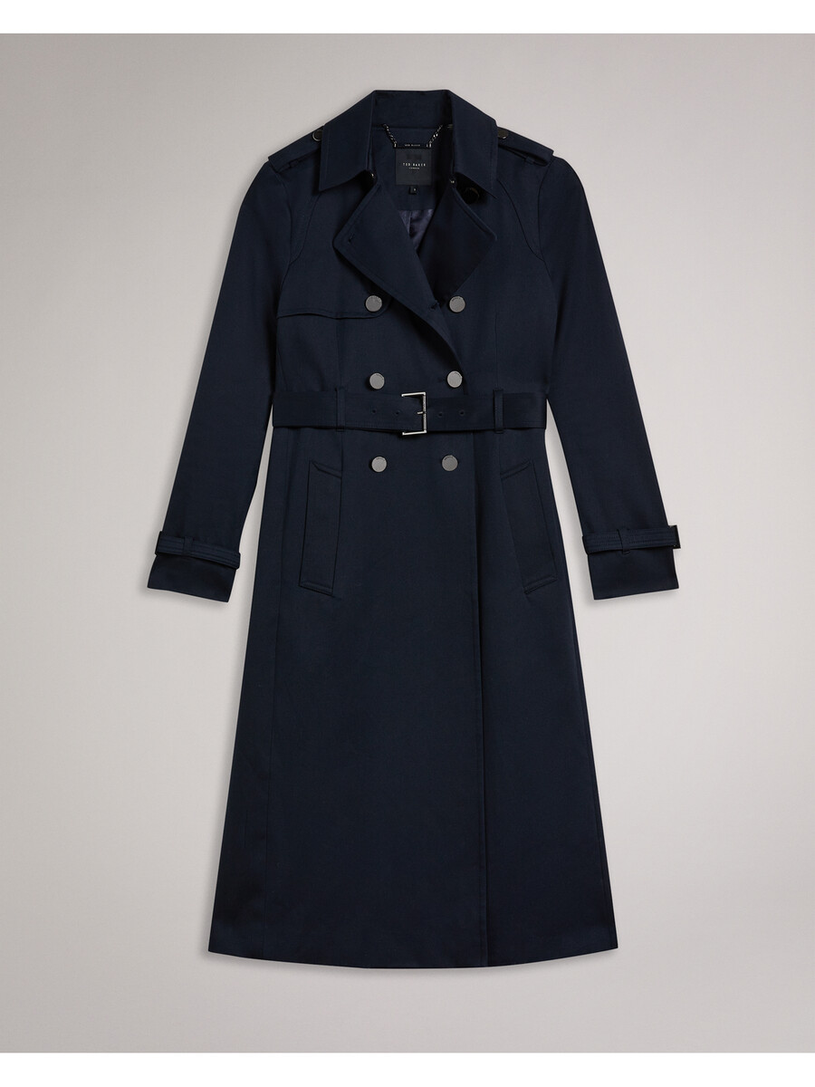 robbii - lichtgewicht waterafstotende trenchcoat met riem