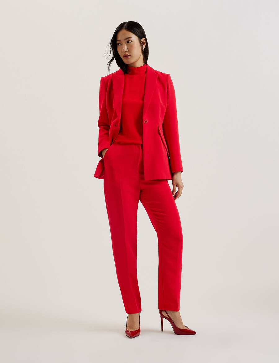 manabl - slim fit single breasted tailored blazer