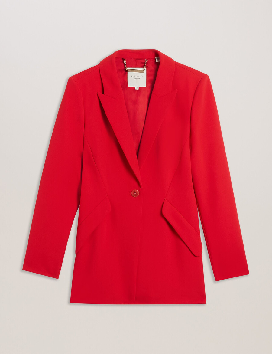 manabl - slim fit single breasted tailored blazer