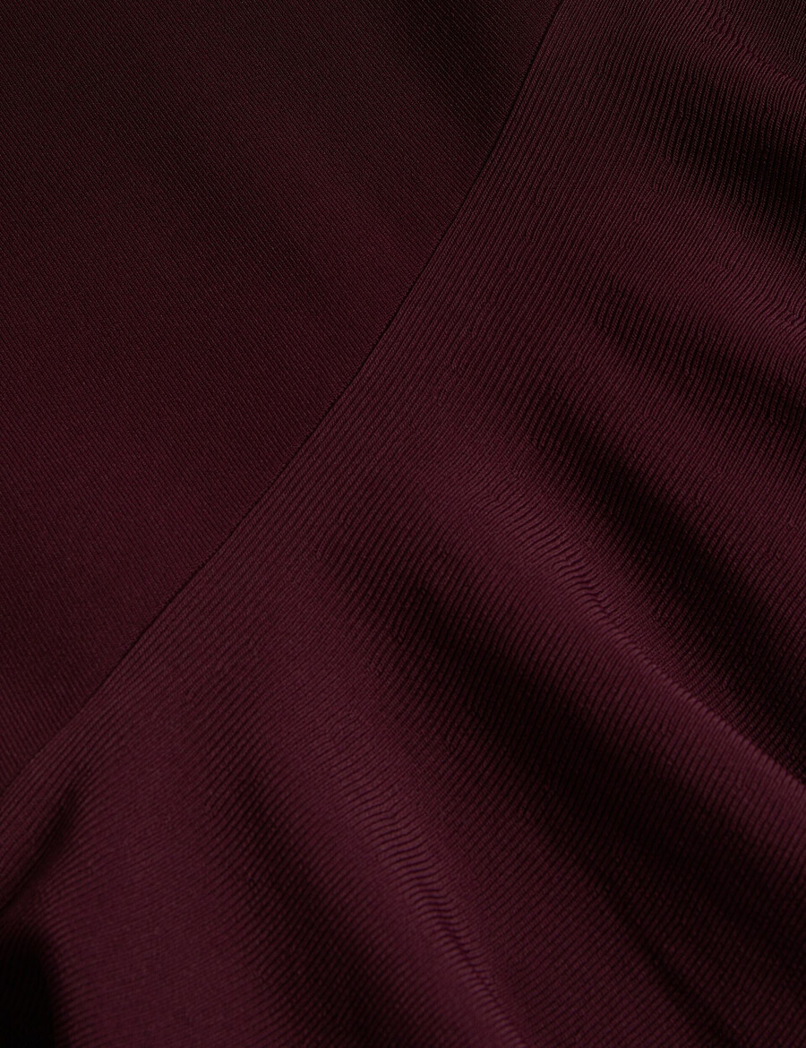 samalee - gebreide midi-jurk met flippy zoom