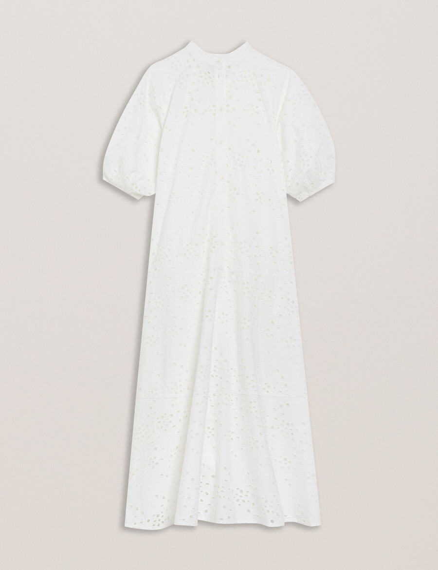 nikaia - oversized jurk met broderie