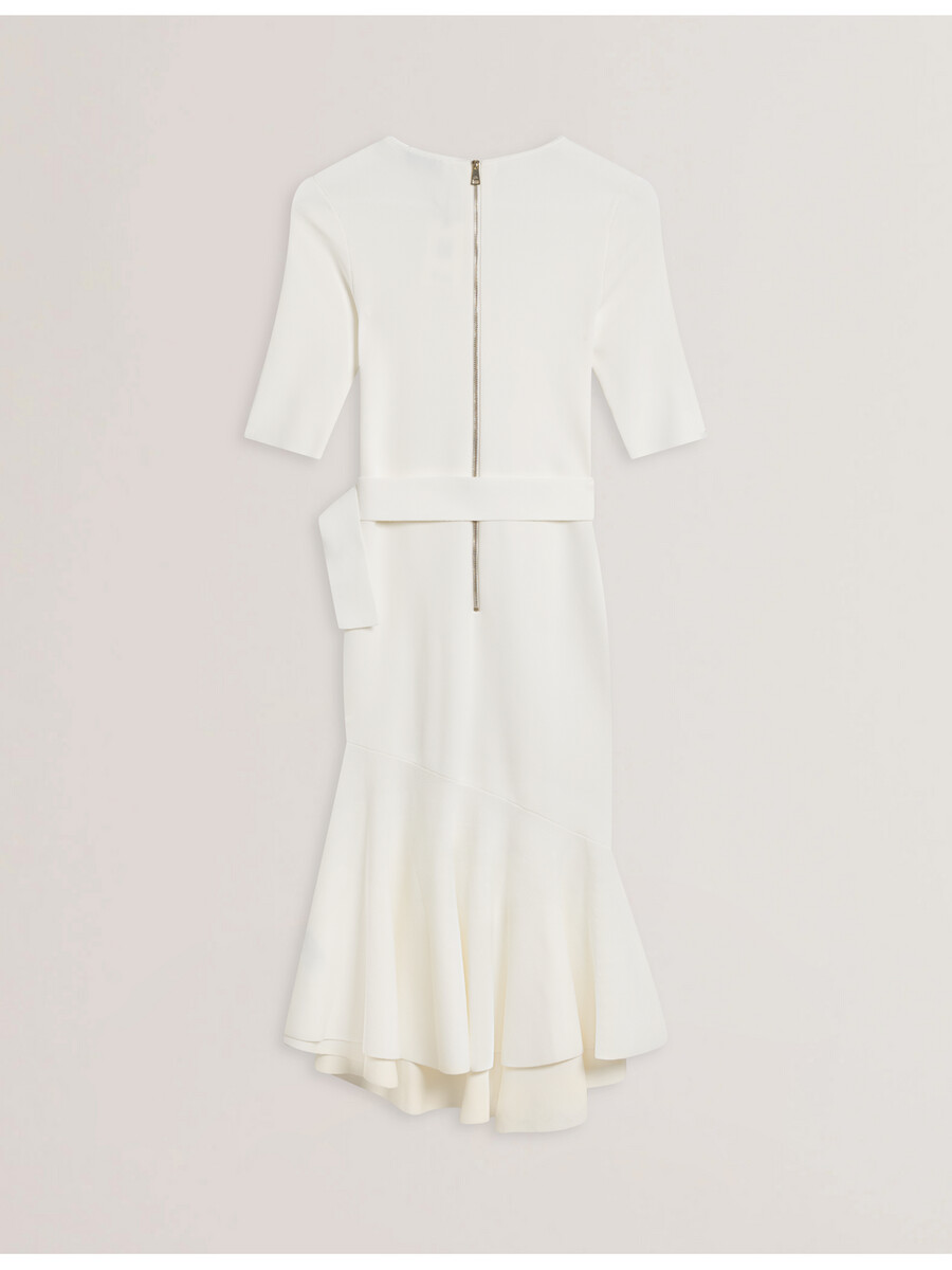 samalee - gebreide midi-jurk met flippy zoom