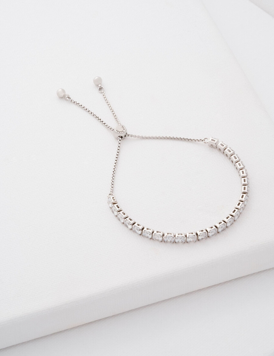 melrah - verstelbare tennisarmband met kristallen