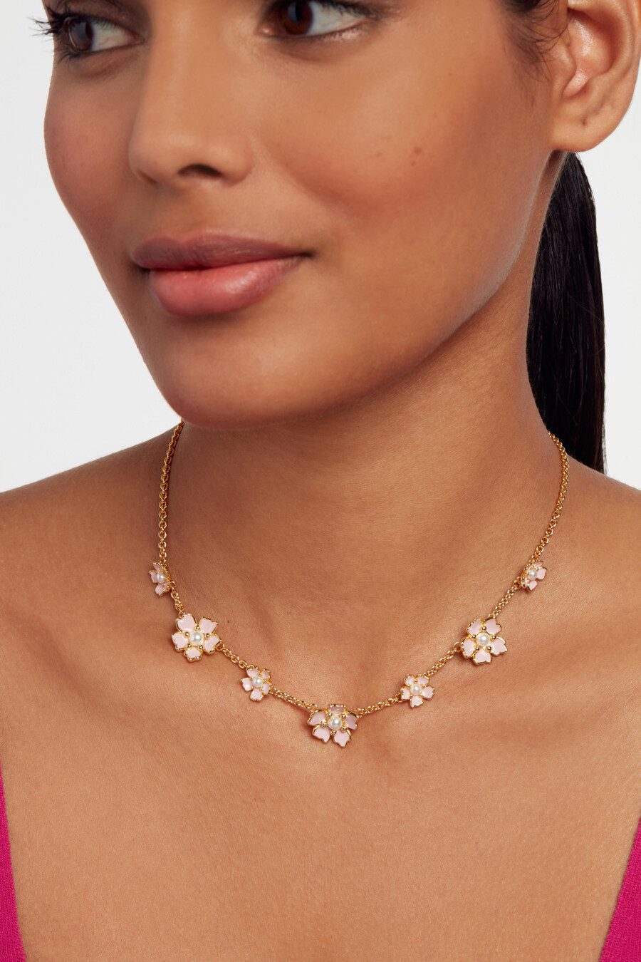 petia - geschilderde bloemenketting