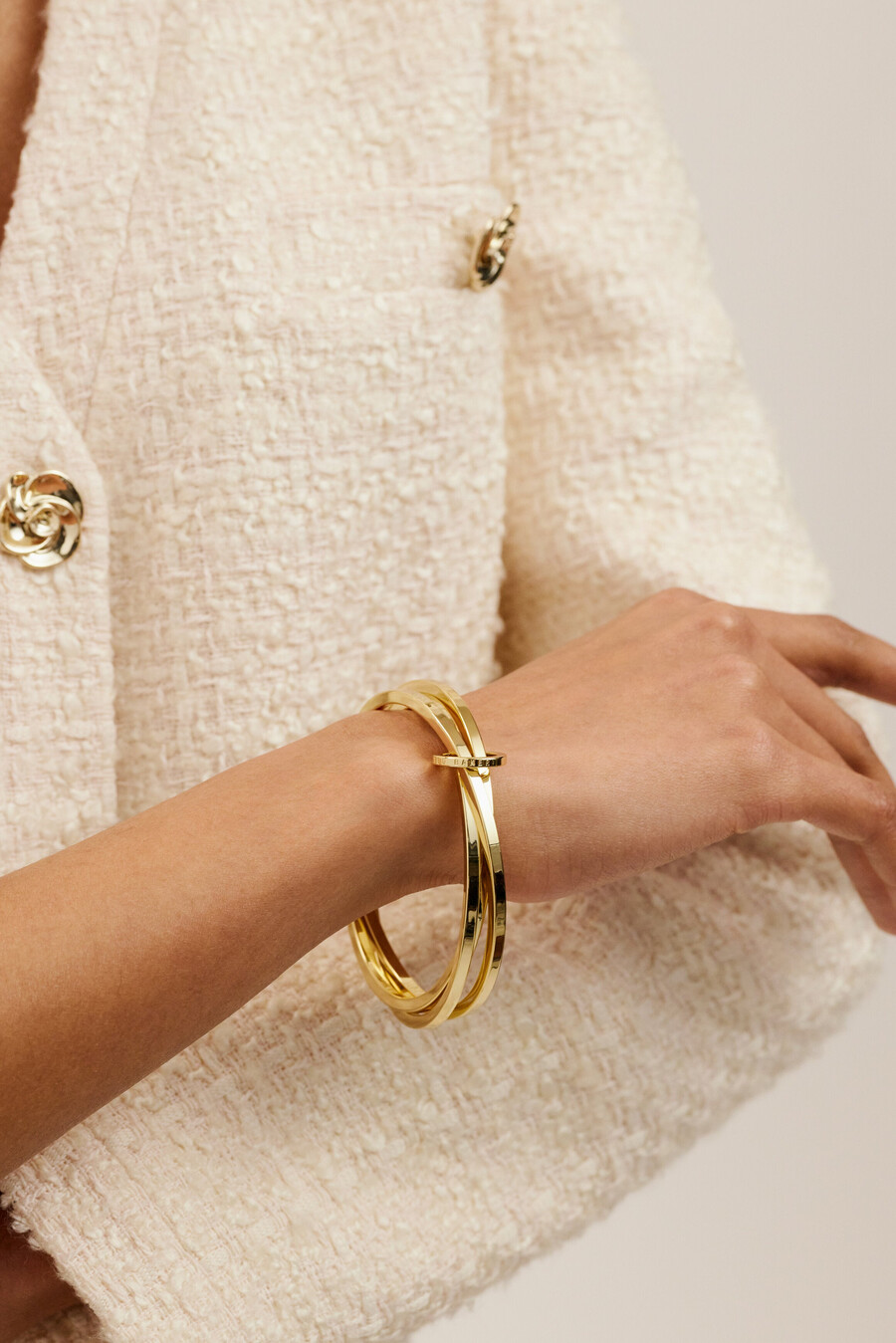 armband met meerdere ringen