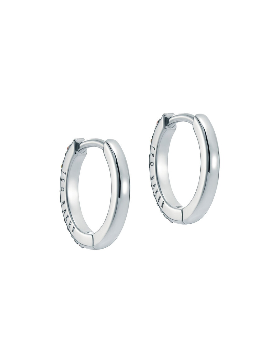 heplie - kristallen huggie hoop oorbellen
