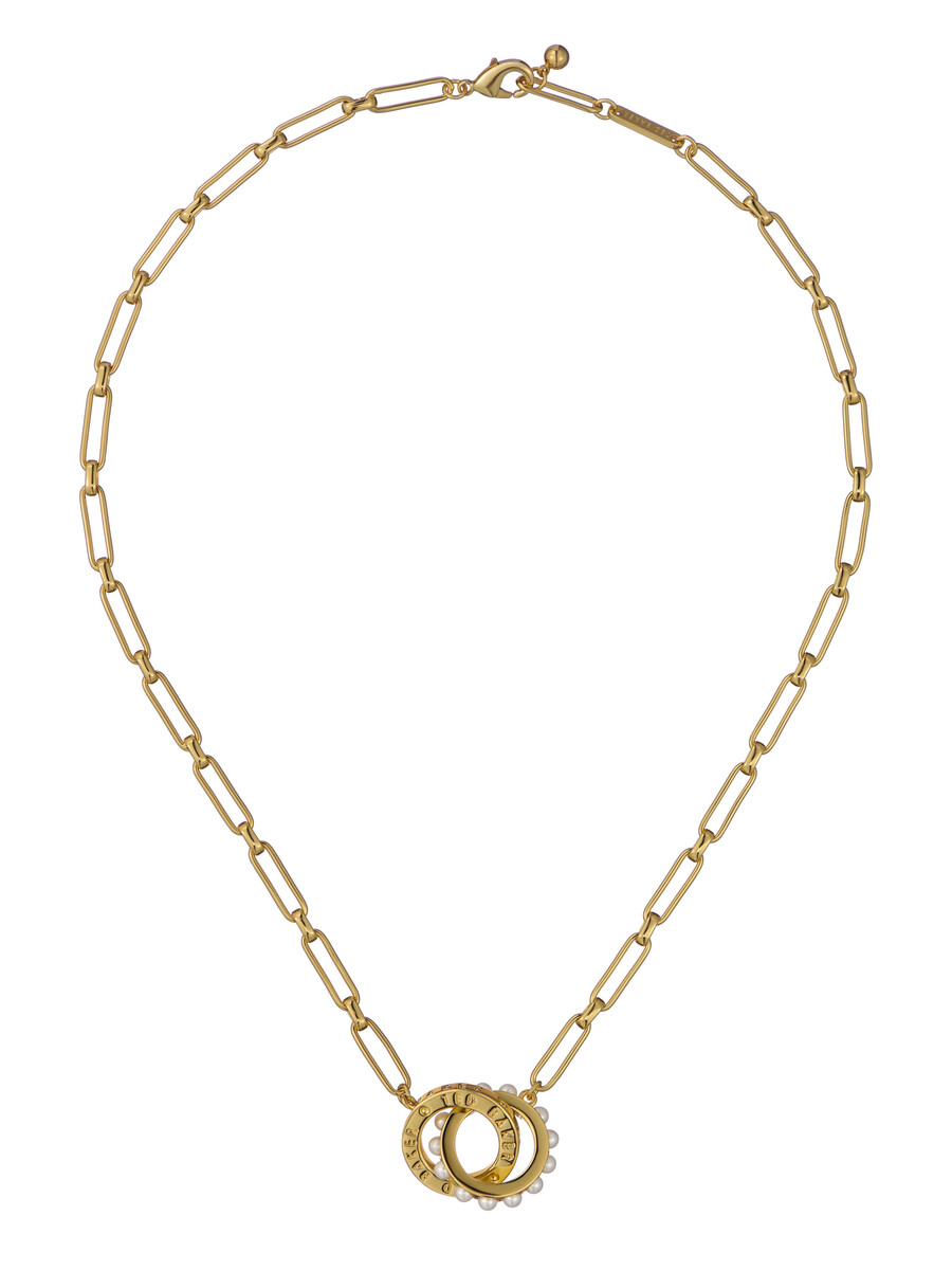 lola - dubbele logo-schakelketting