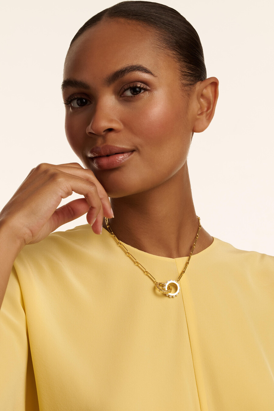 lola - dubbele logo-schakelketting