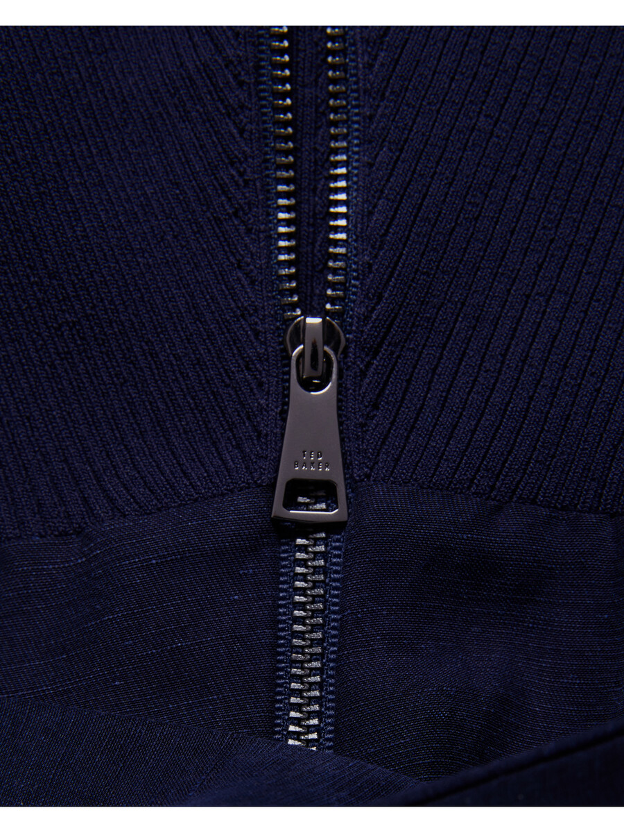 agatea - jumpsuit met wijde pijpen en blote schouders riem