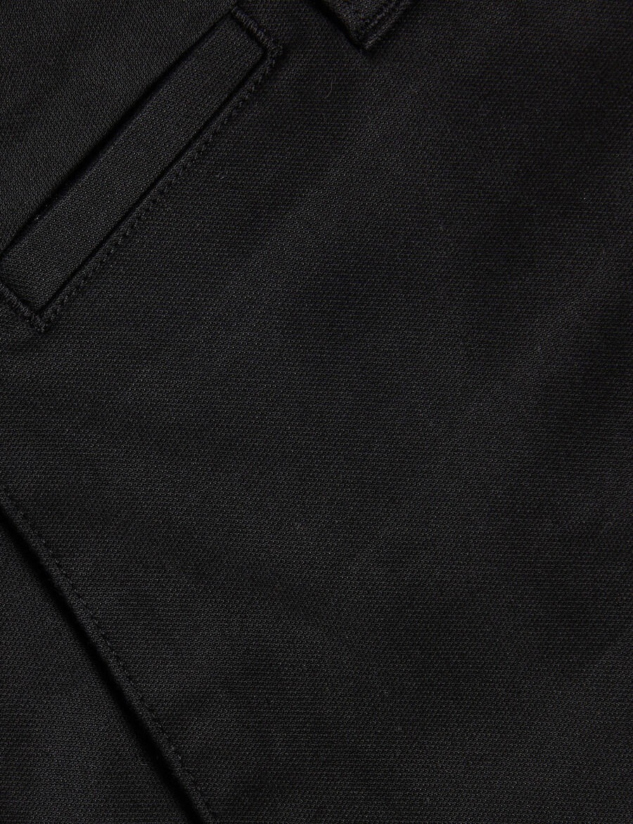 haybrn - normale pasvorm getextureerde chino broek