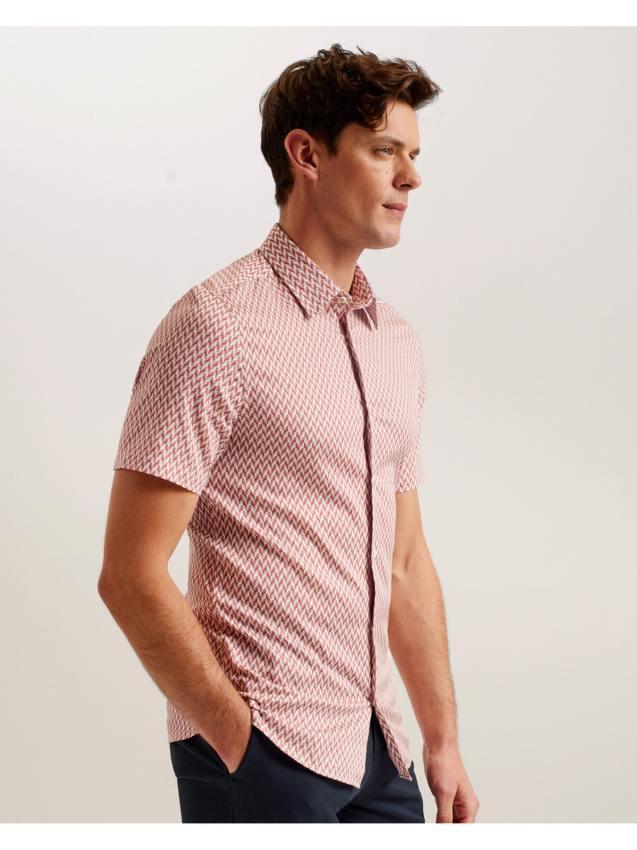 lacesho - shirt met korte mouwen en geometrische print