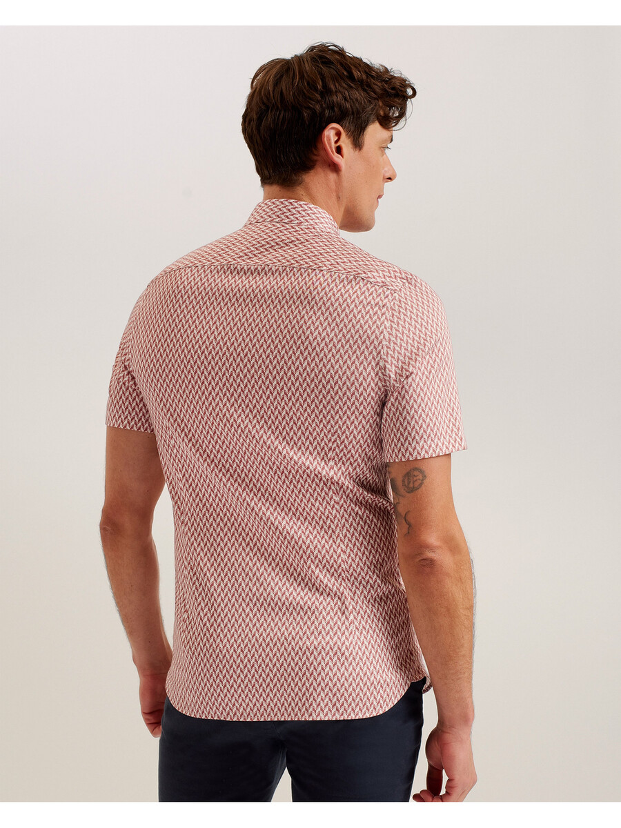 lacesho - shirt met korte mouwen en geometrische print