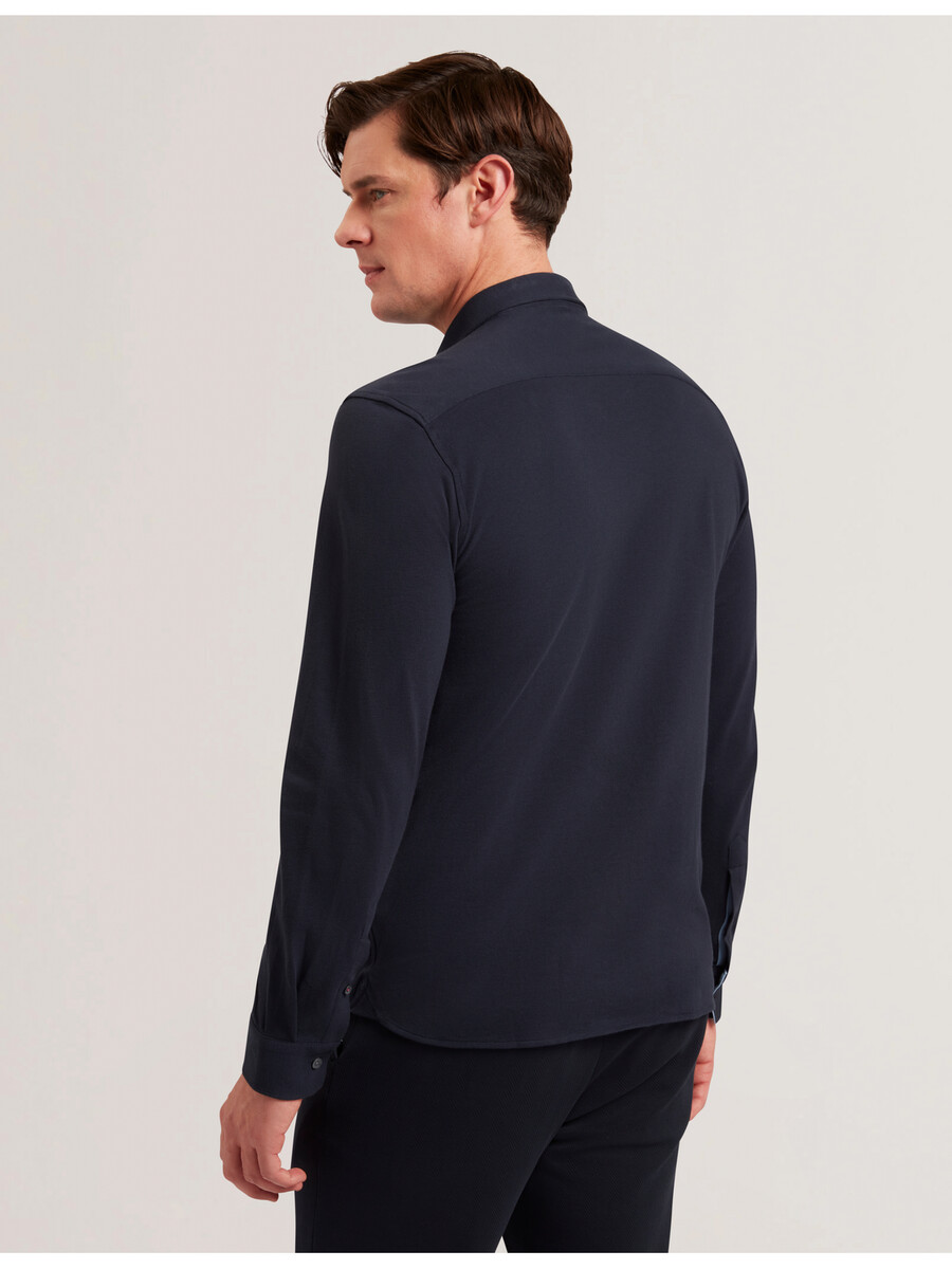 luckey - t-shirt met lange mouwen van katoenpiquéjersey normale maat