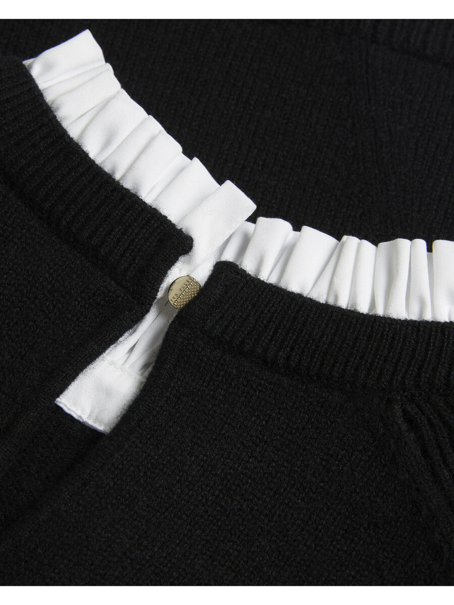 lissiah - trui met bobbeldetails aan de zoom