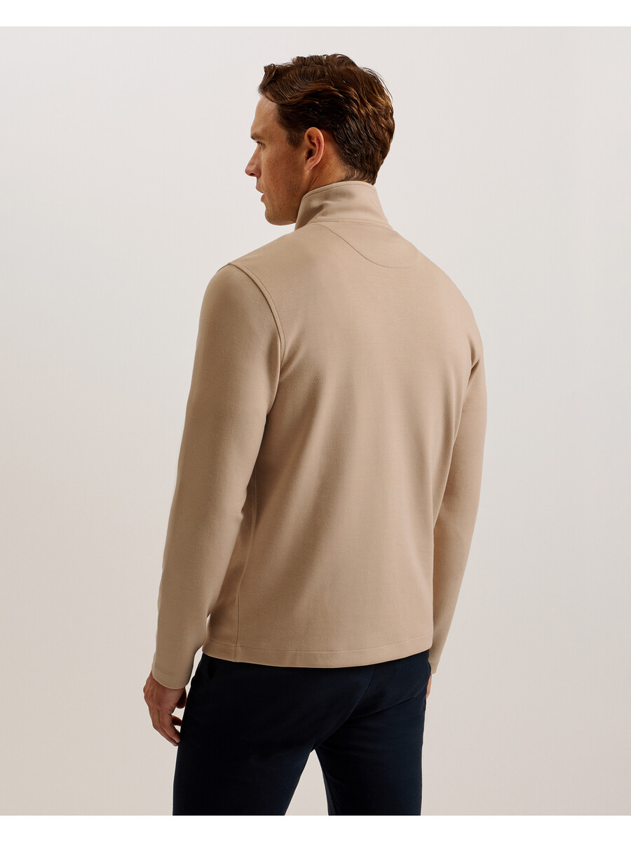 veller - longsleeve regular fit half zip