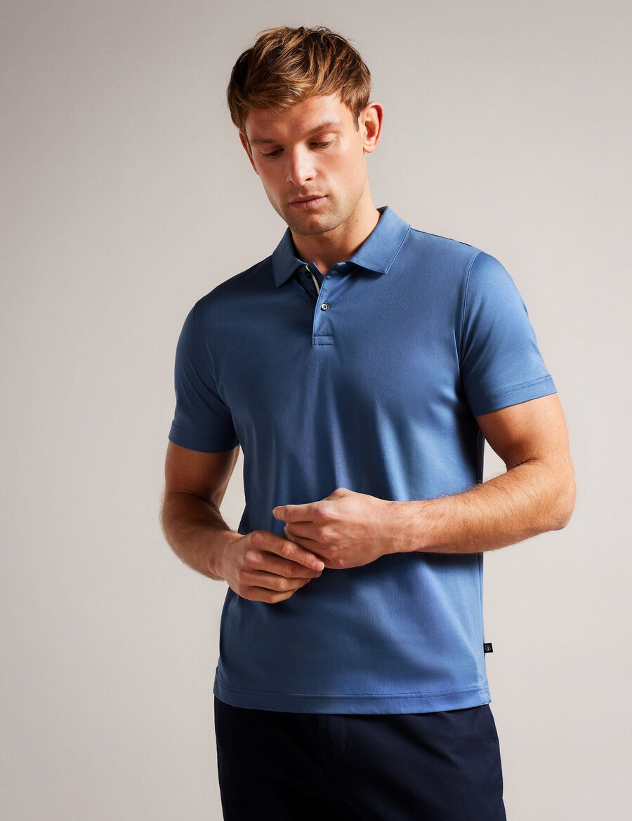 zeiter - slim-fit poloshirt van puur katoen