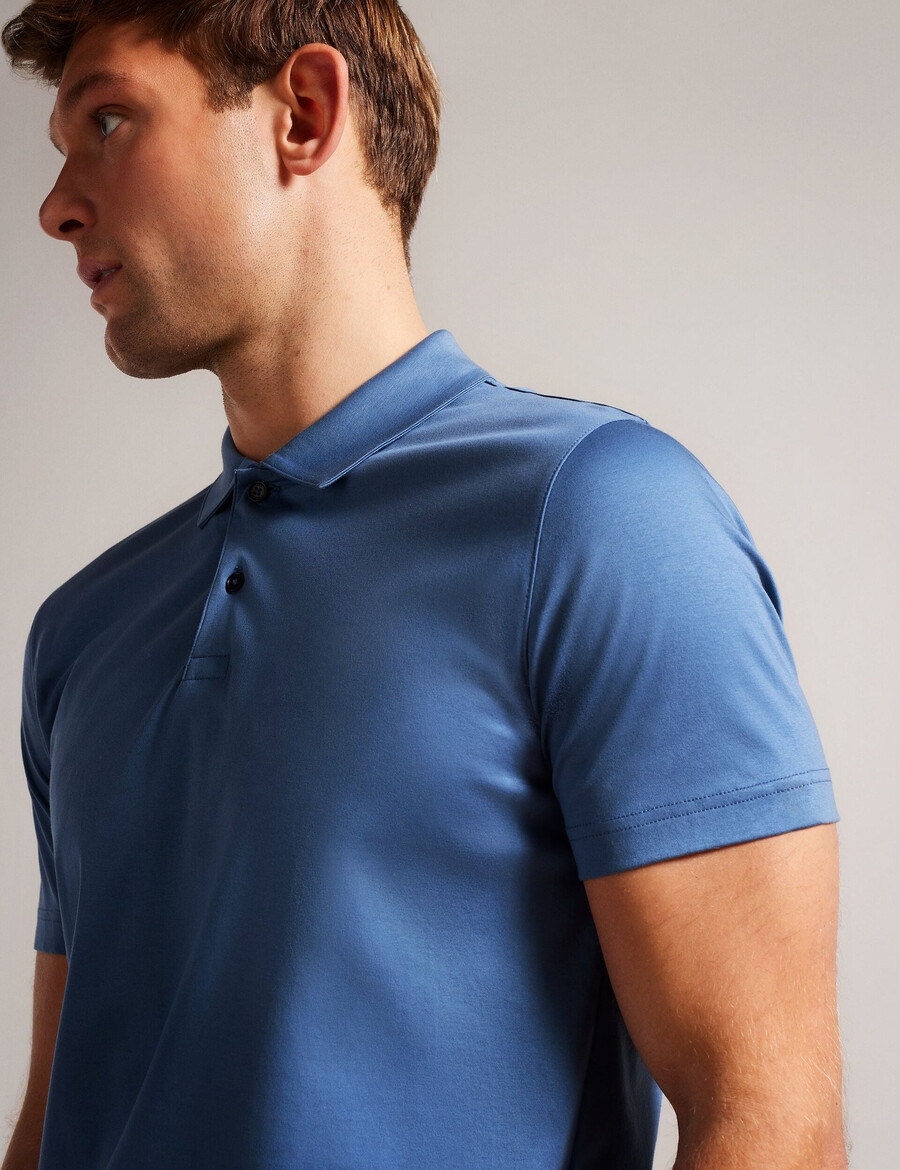 zeiter - slim-fit poloshirt van puur katoen