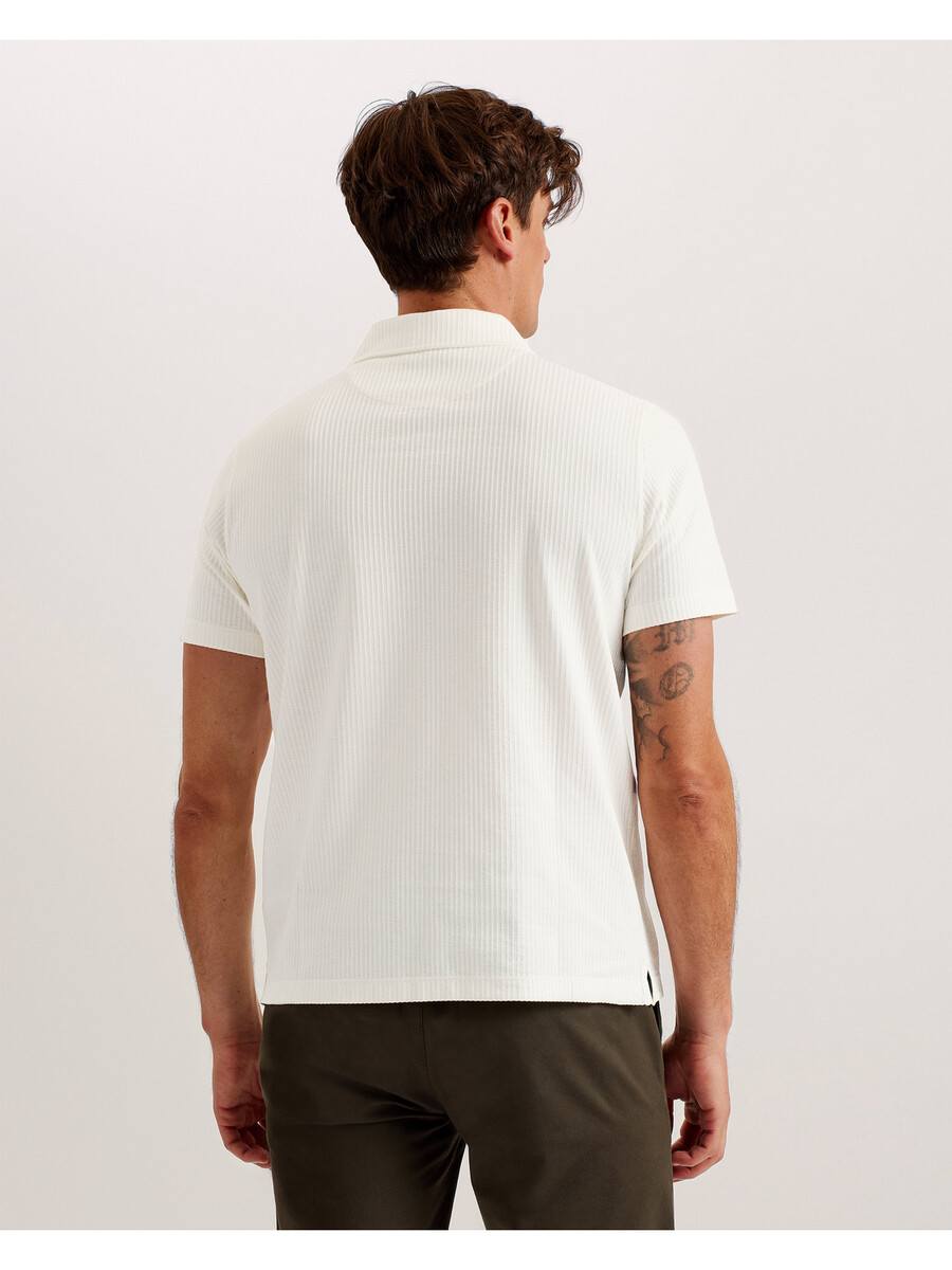 zarkes - ss regular zip polo