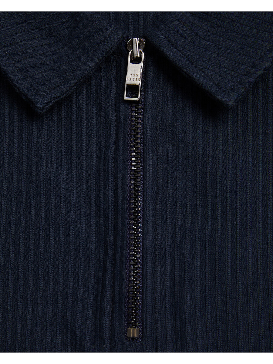 zarkes - ss regular zip polo