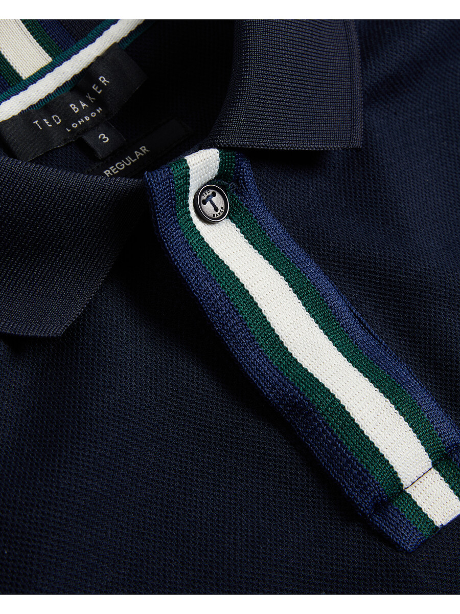 pacto - polo shirt met lange mouwen van een bekend merk
