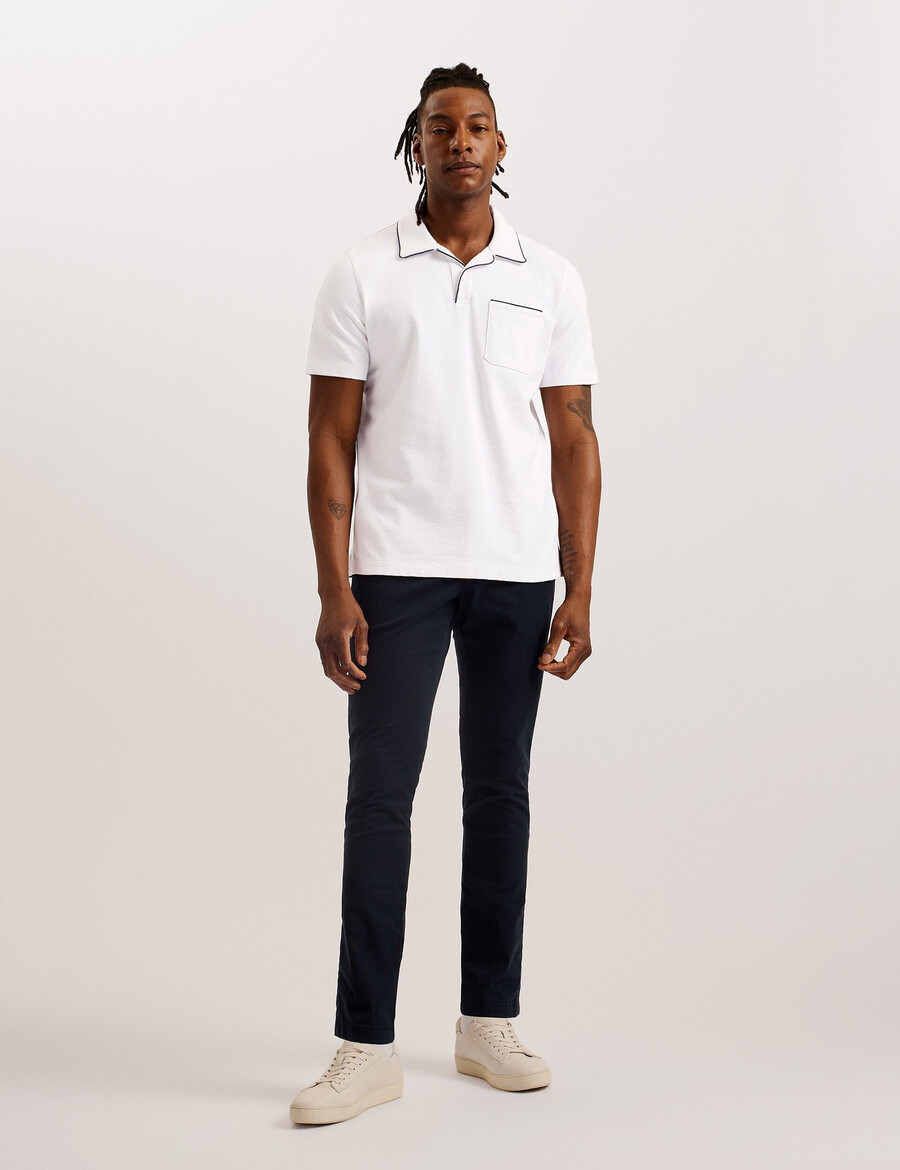 paisel - ss regular open collar polo