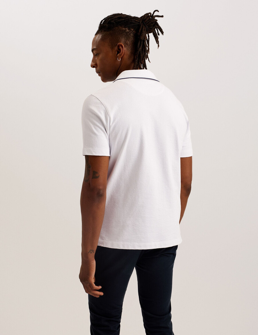 paisel - ss regular open collar polo