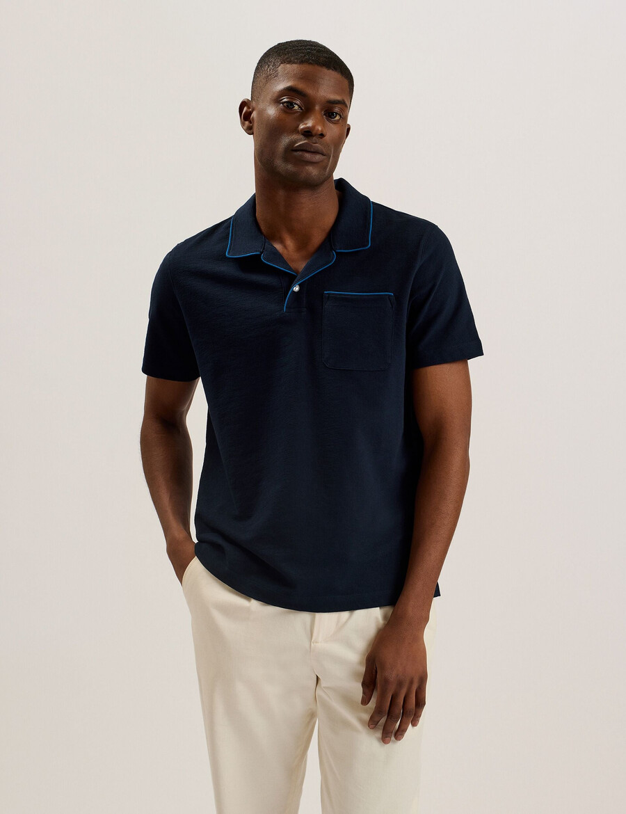 paisel - ss regular open collar polo