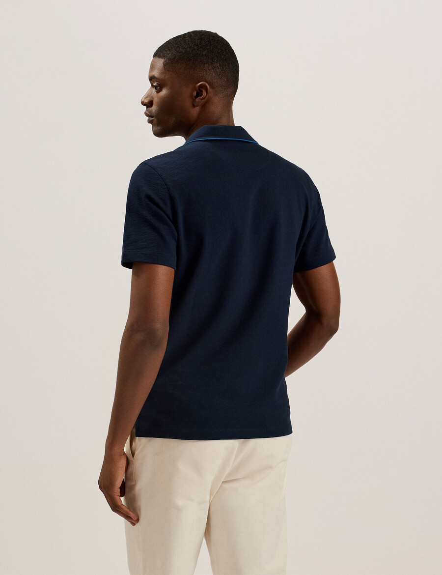 paisel - ss regular open collar polo