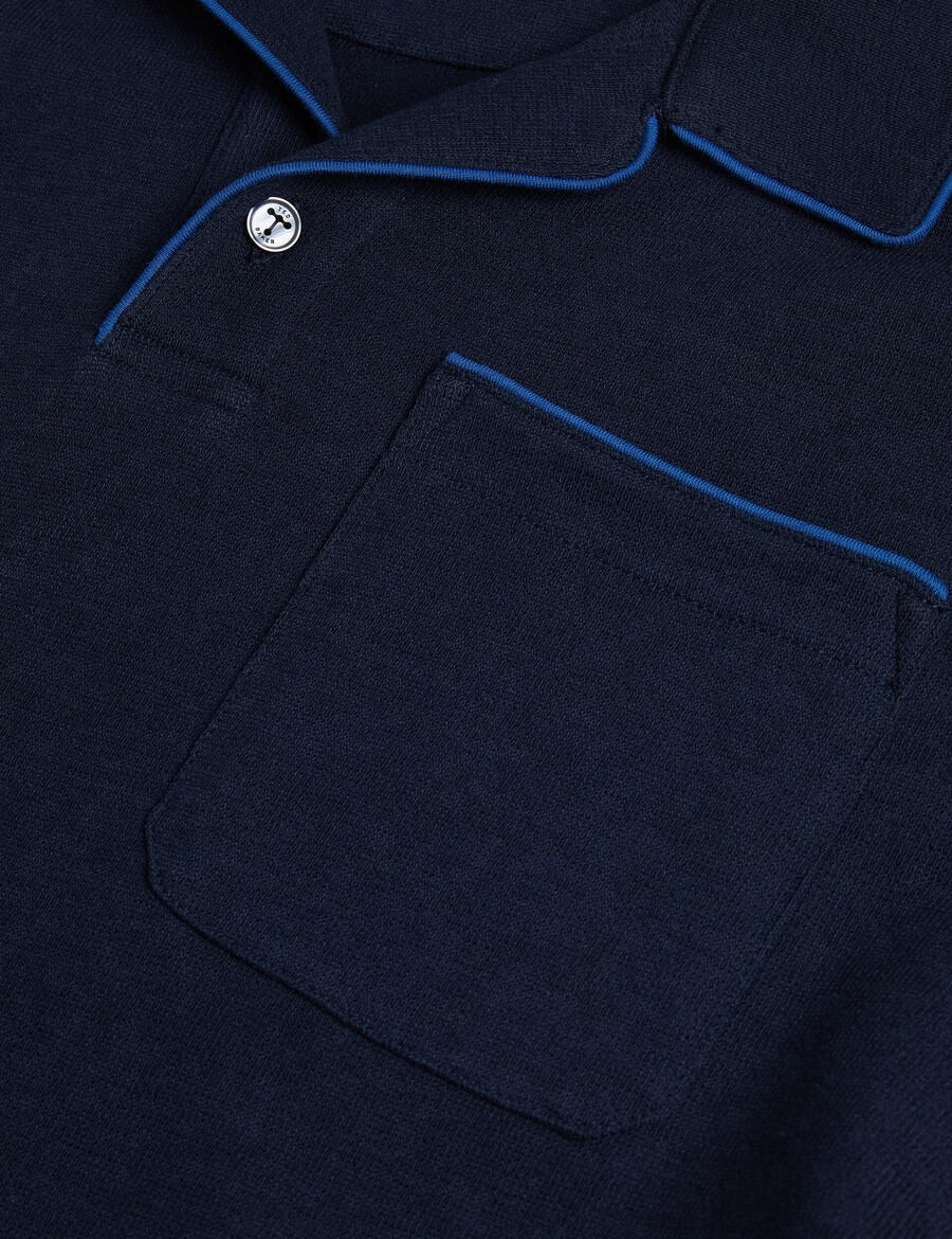 paisel - ss regular open collar polo