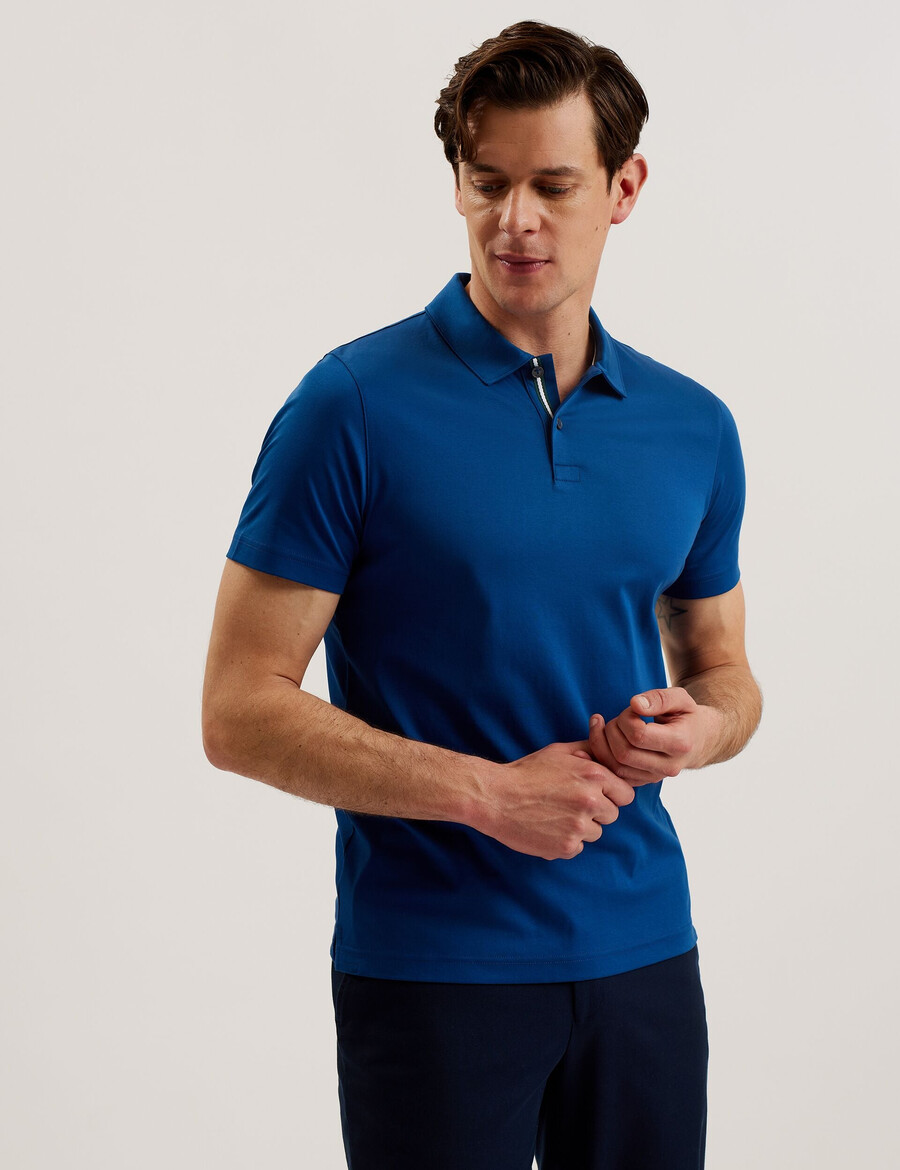 zeiter - slim-fit poloshirt van puur katoen
