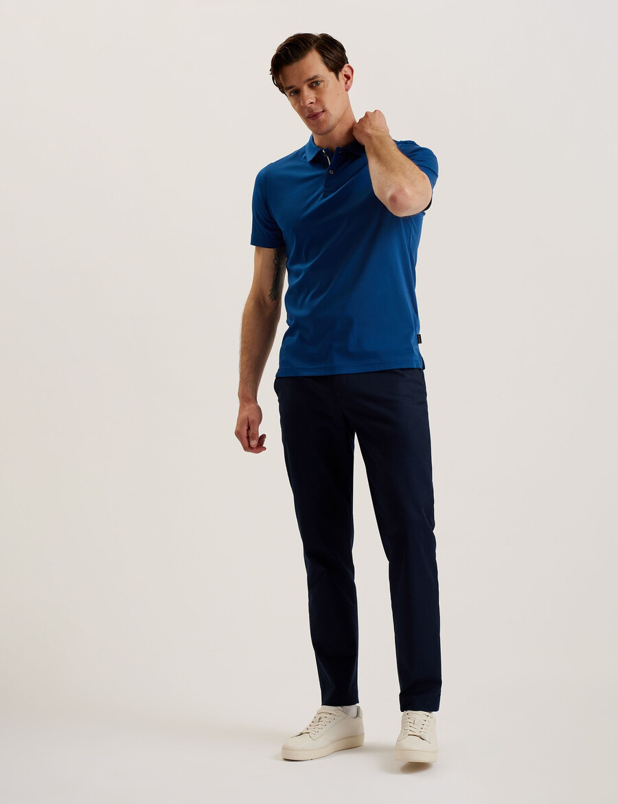 zeiter - slim-fit poloshirt van puur katoen