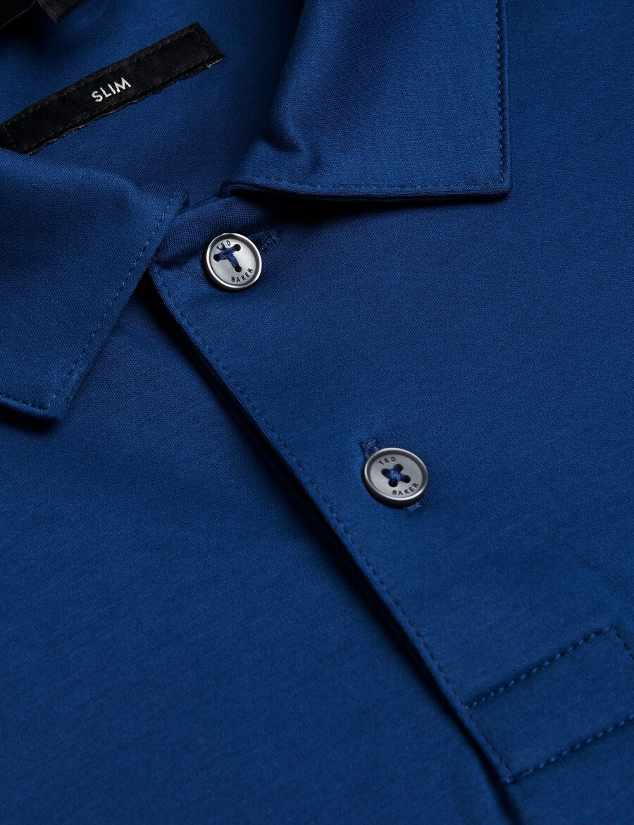zeiter - slim-fit poloshirt van puur katoen