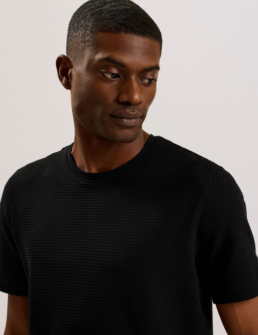 curlys - ss regular textured t-shirt
