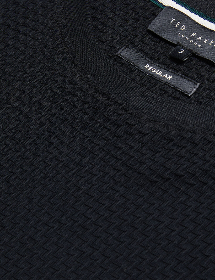 curlys - ss regular textured t-shirt